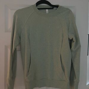 Lululemon Light Green Crewneck Top